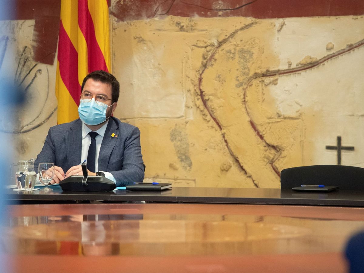 Foto: El presidente interino de la Generalitat, Pere Aragonès. (EFE)