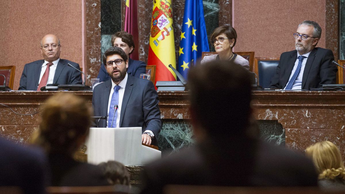 "Abstención técnica": C's estrena relación con el PP de Murcia invistiendo a López Miras