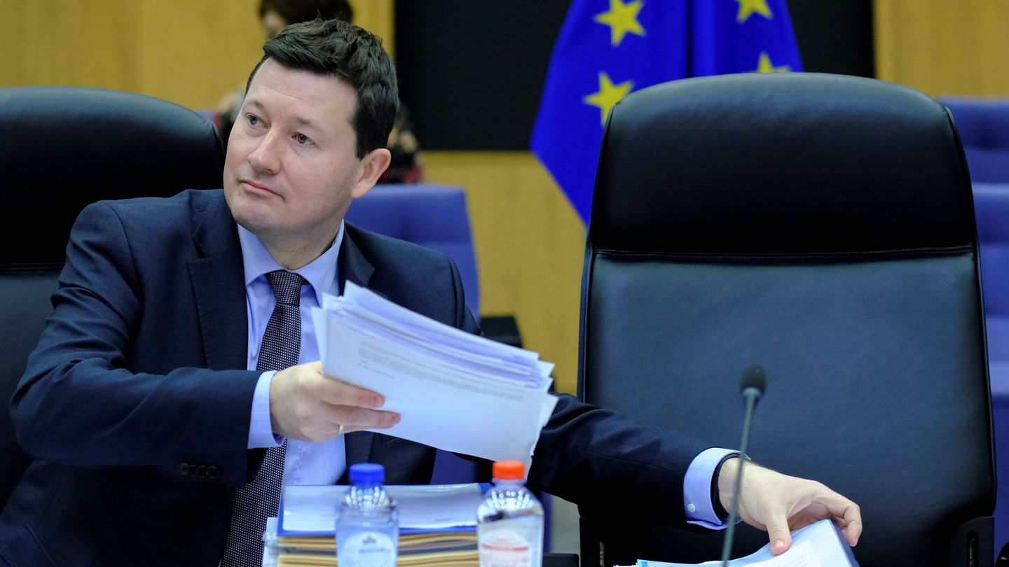 Selmayr durante su periodo como secretario general de la Comisión Europea. (Reuters)
