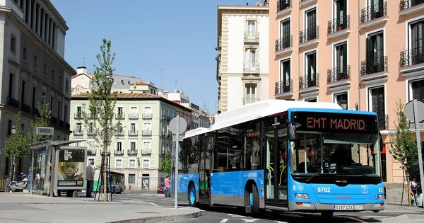 Foto: Autobús de la Empresa Municipal de Transportes de Madrid (EMT)