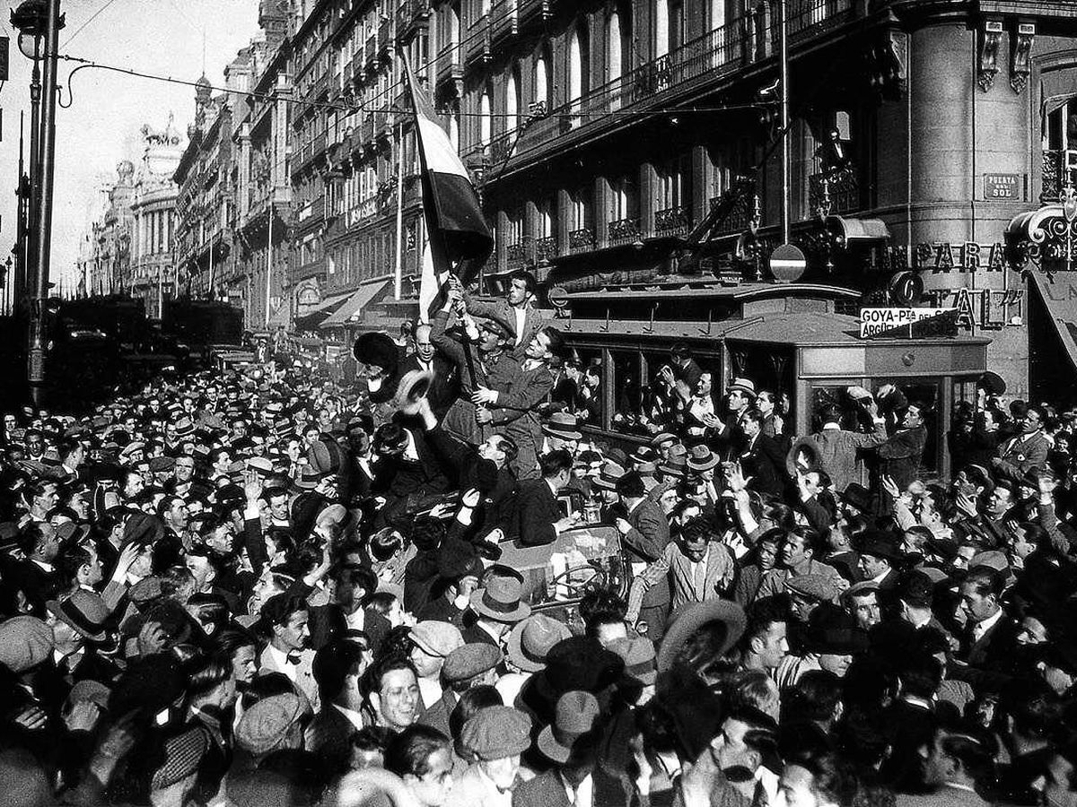 Foto: Imagen del 14 de abril de 1931 en Madrid (EFE/Piortiz)