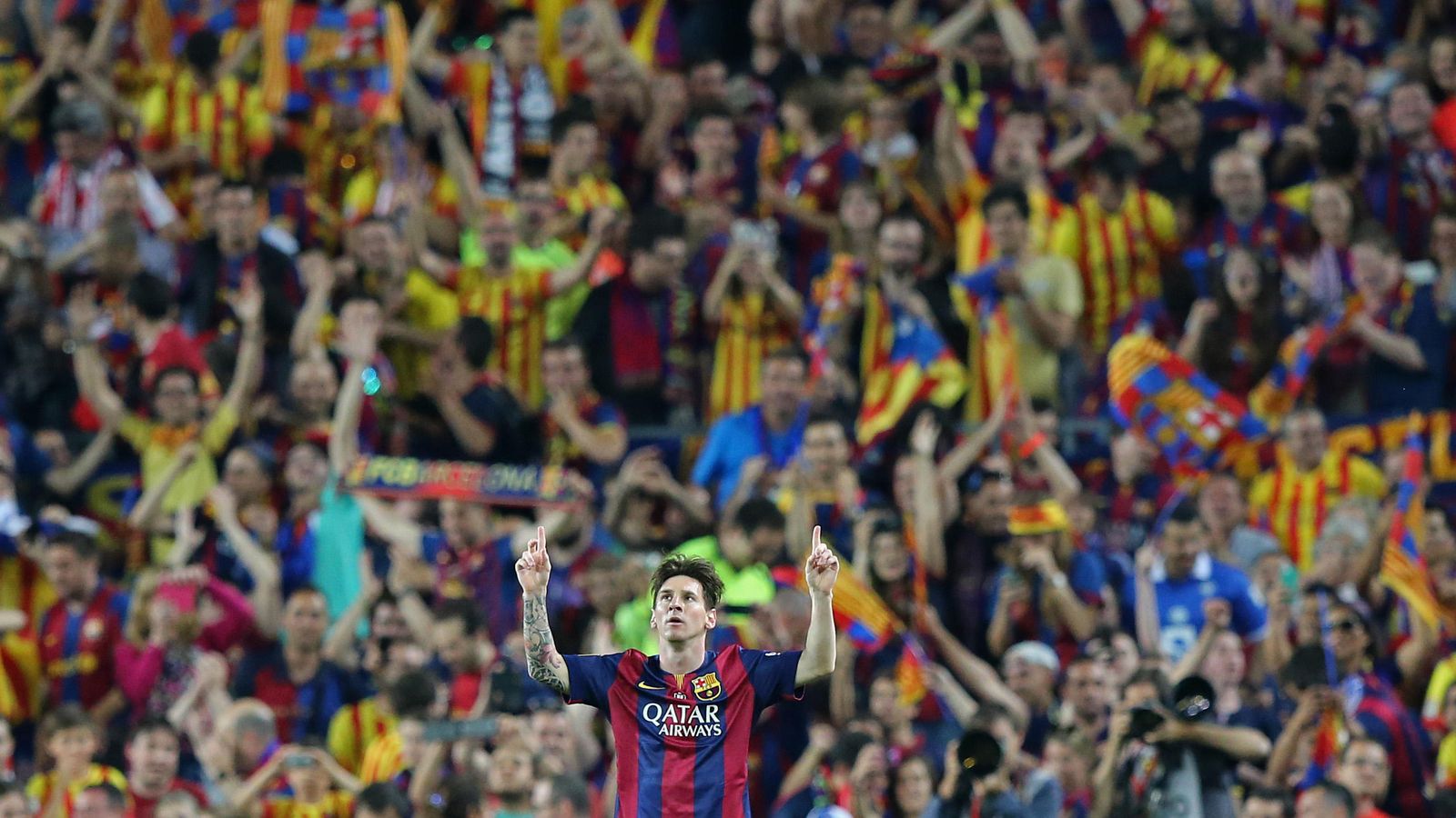 Foto: Un genial Messi fue determinante en el triunfo del Barcelona sobre el Athletic (Reuters)