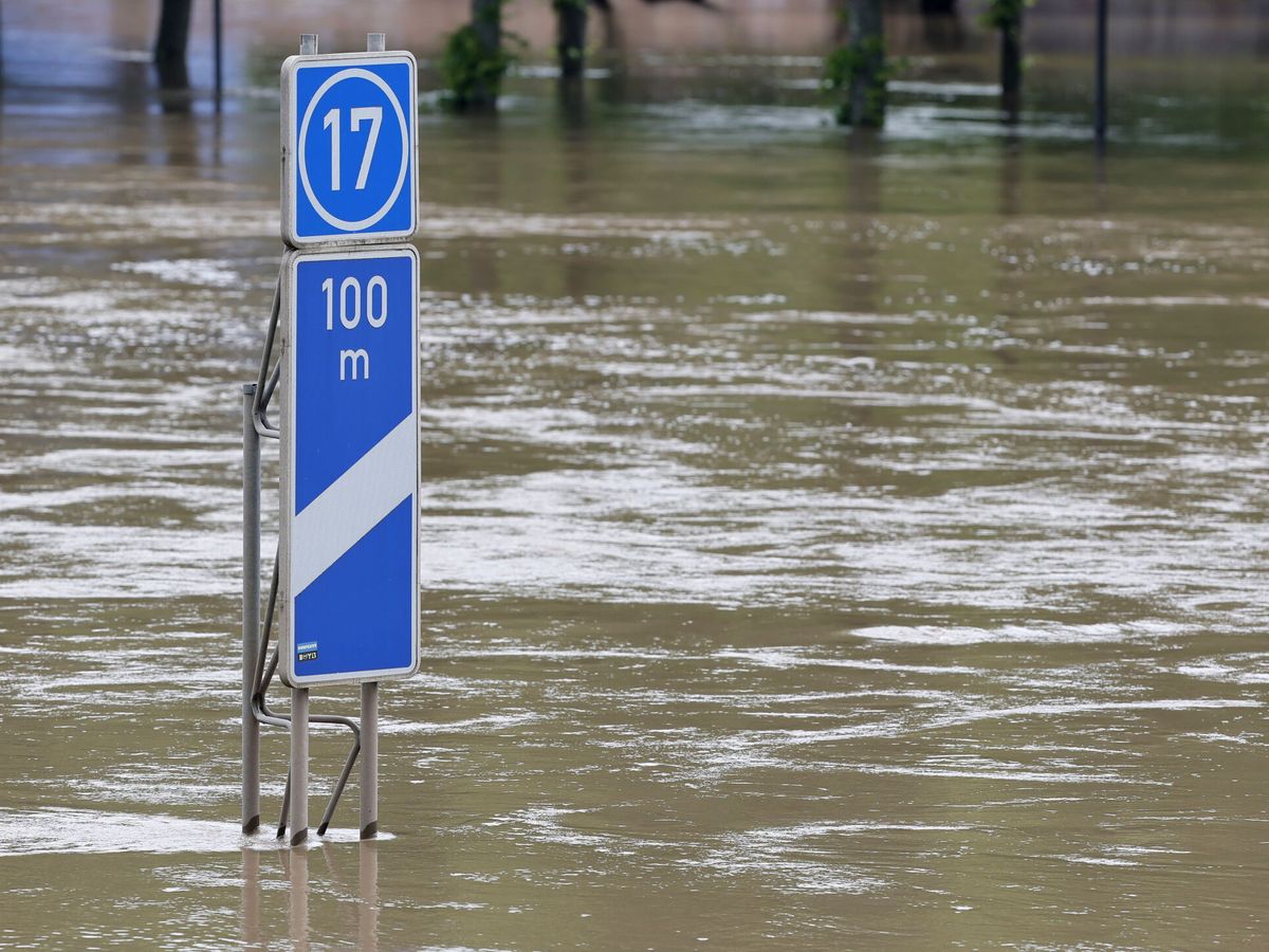 Foto: Inundaciones en Alemania. (EFE)