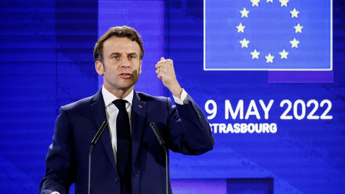 Macron propone una "comunidad política europea" para países como Ucrania