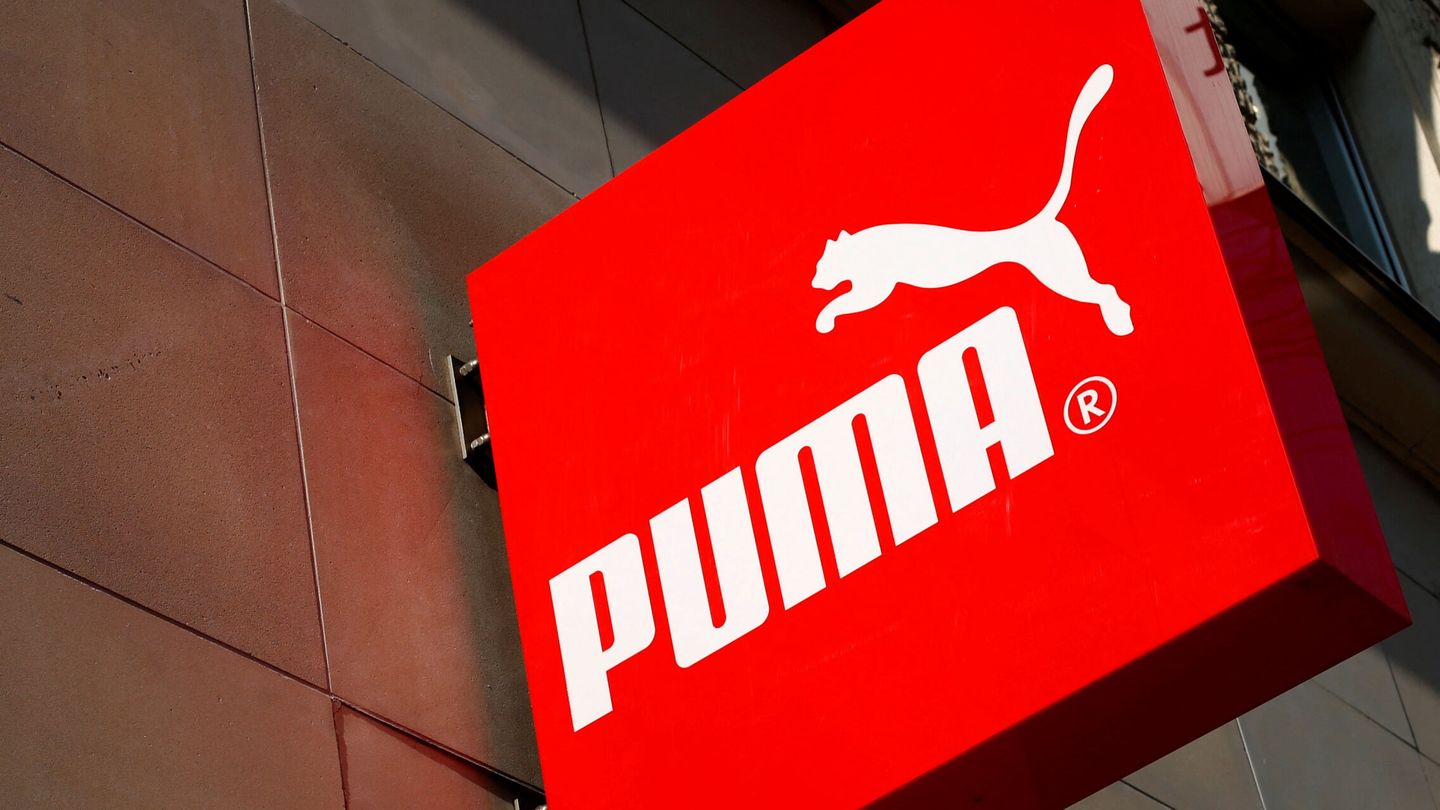 Logo de Puma en una de sus tiendas. 