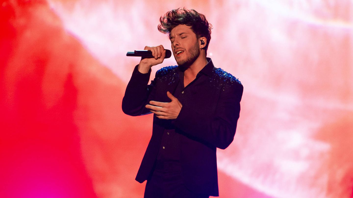 Blas Cantó, en 'Destino Eurovisión'. (TVE)
