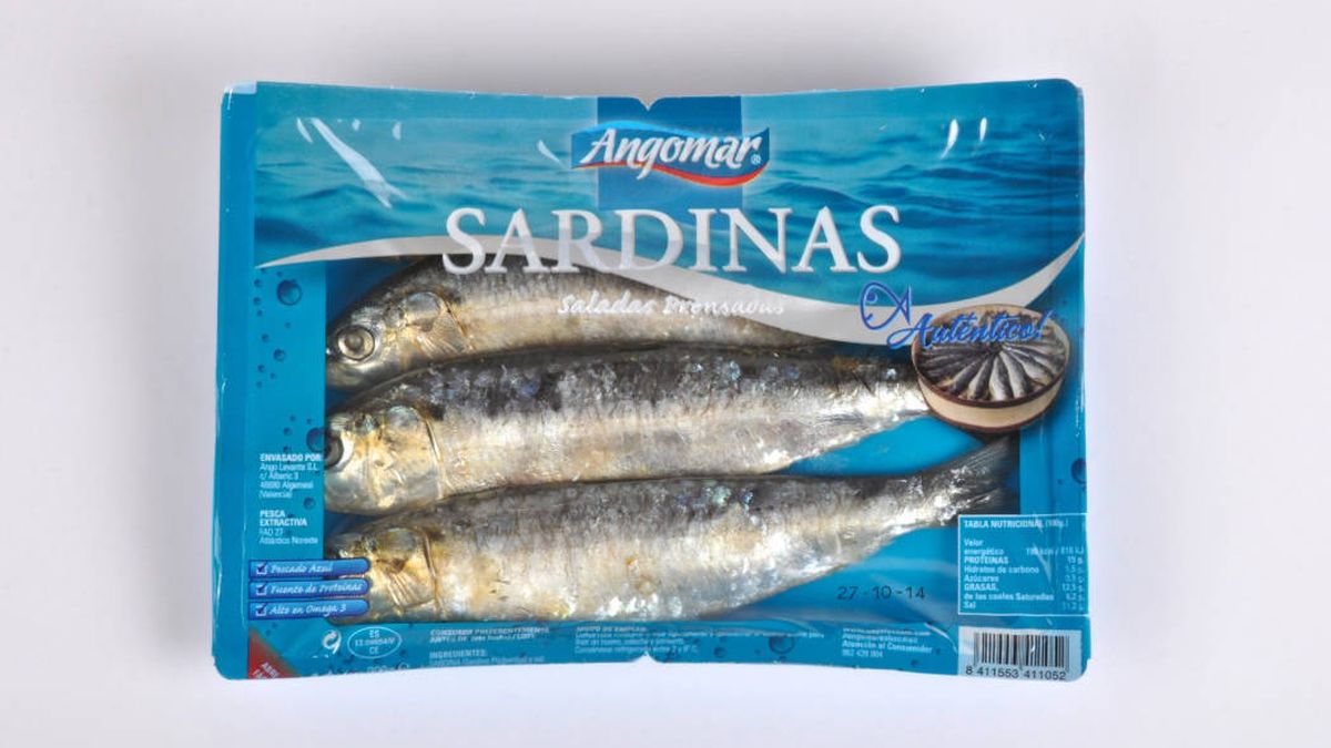 Una partida de sardinas saladas de la marca Angomar contiene sulfitos no declarados