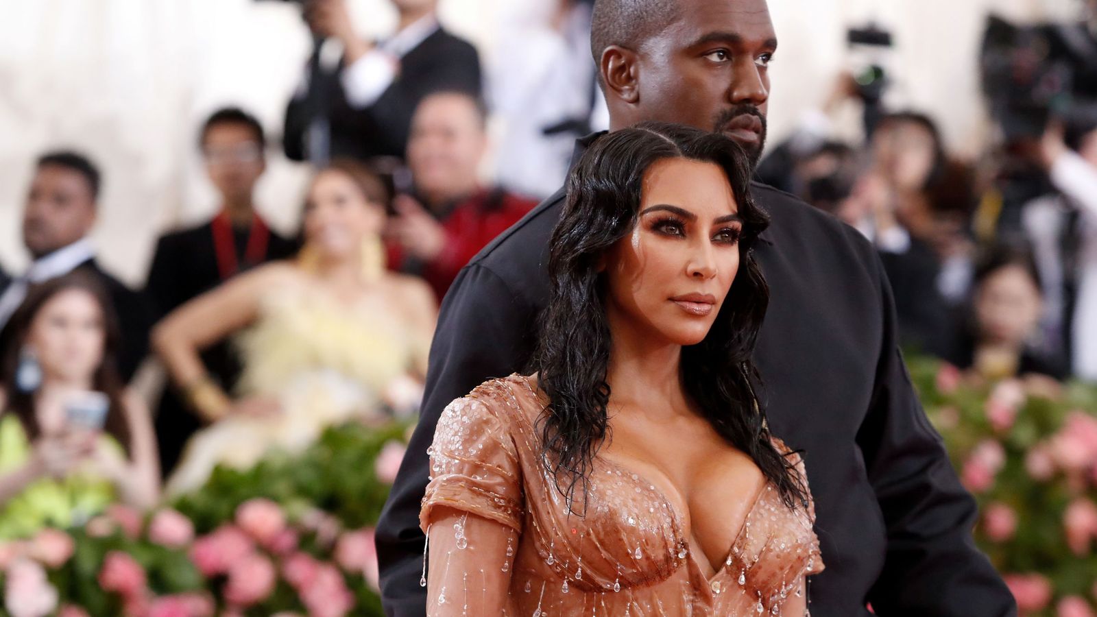 Foto: Kim Kardashian y Kanye West (REUTERS)