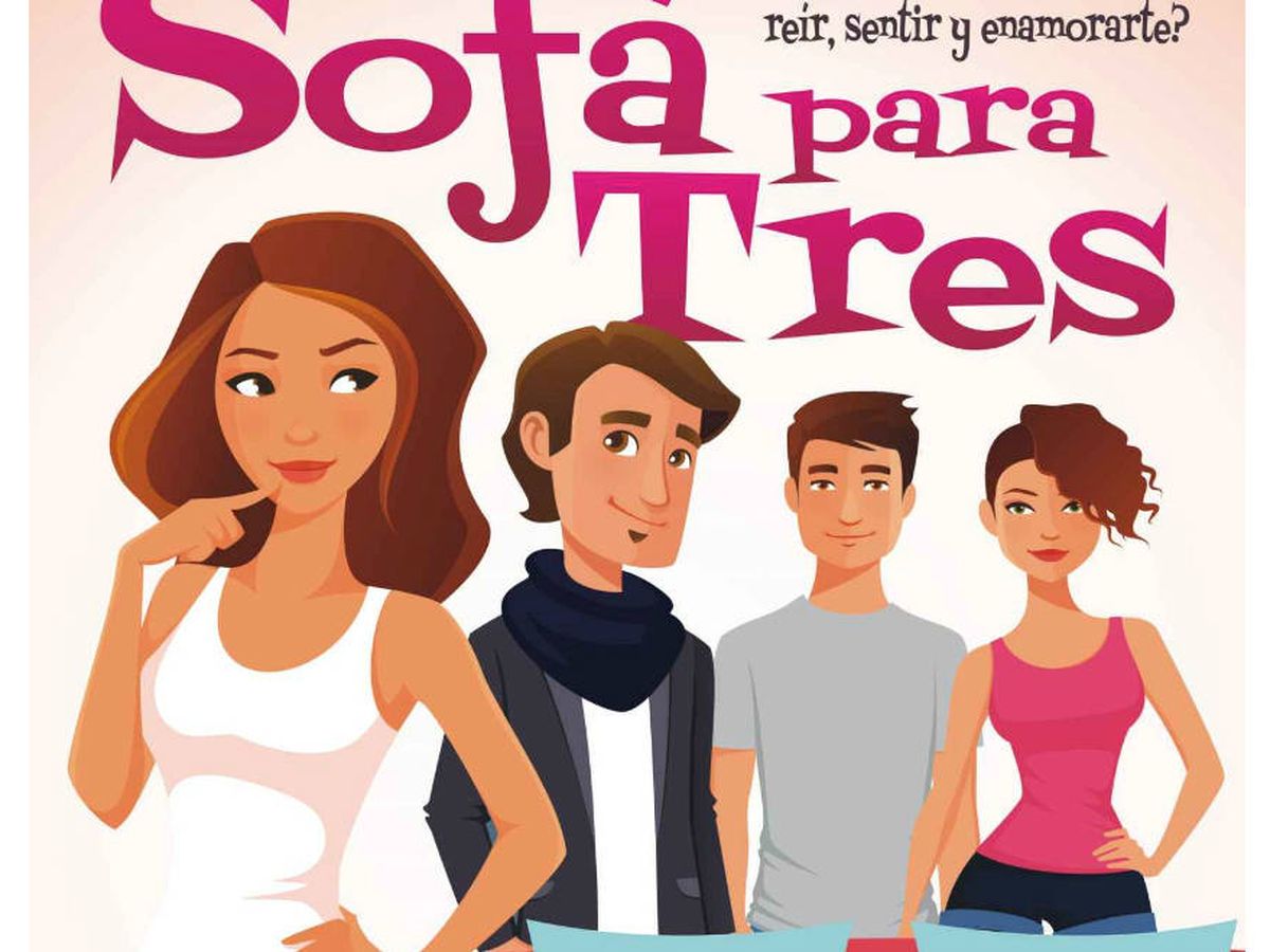 Foto: Detalle de portada de 'Sofá para tres'.