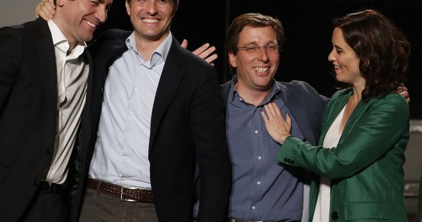Foto: Los candidatos madrileños del PP. (EFE) 