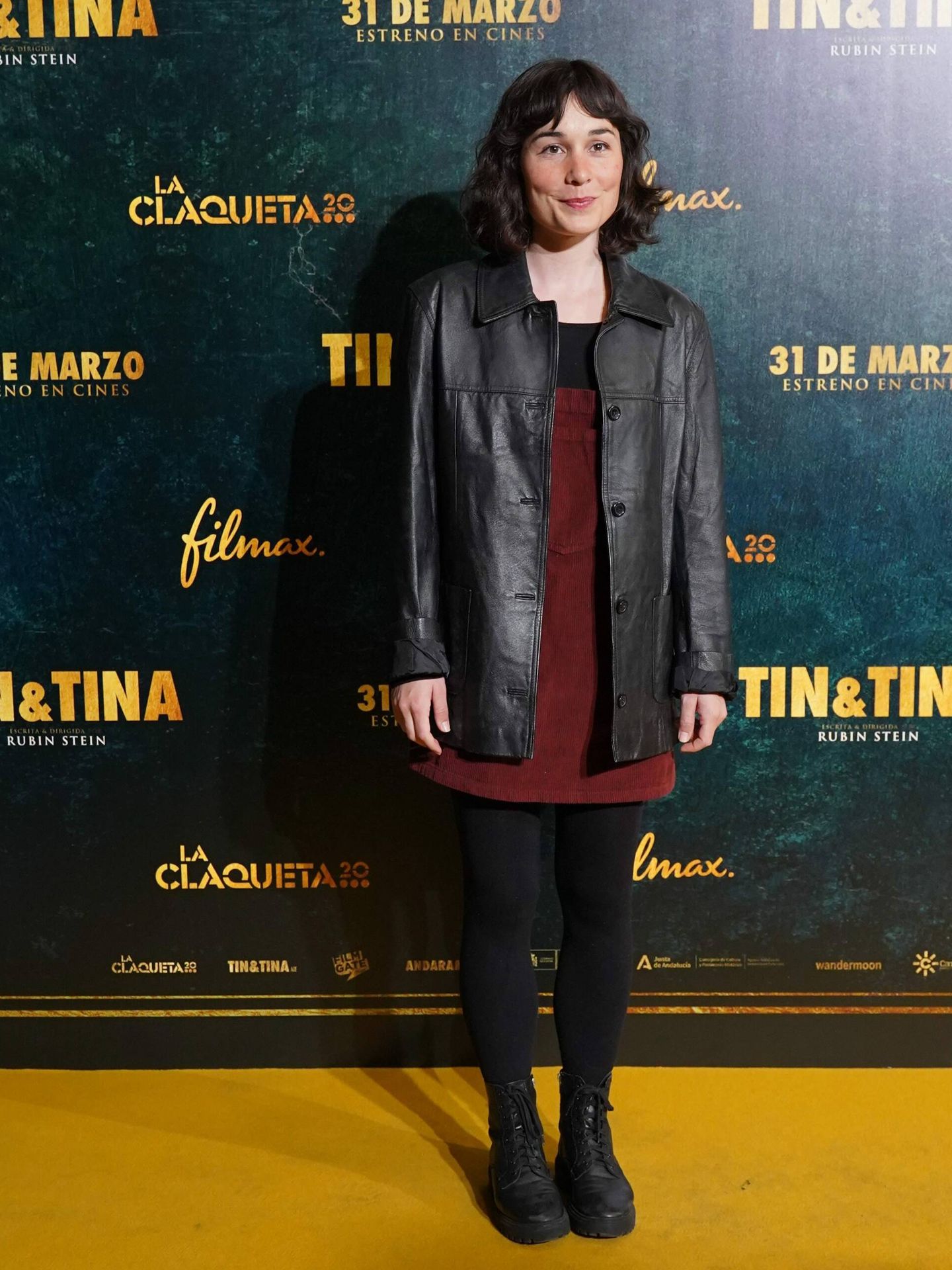 Nadia de Santiago en el estreno de 'Tin&Tina' en Madrid. (Cordon Press)