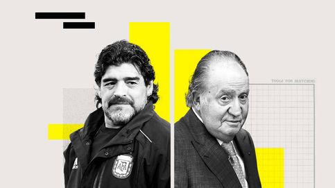 Juan Carlos I fue accionista del Ibex vía Suiza y la muerte del mito Maradona