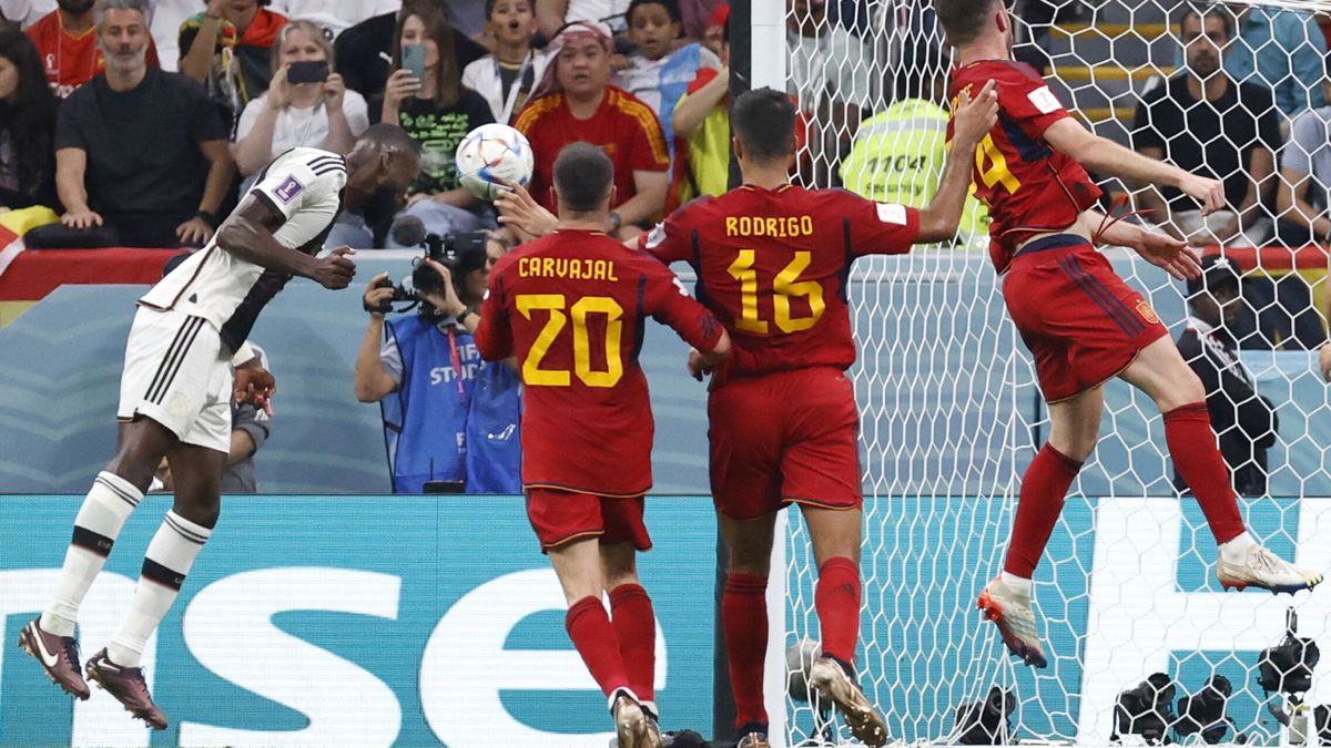 Un error imperdonable: el gol anulado a Antonio Rüdiger que provocó el enfado de Luis Enrique