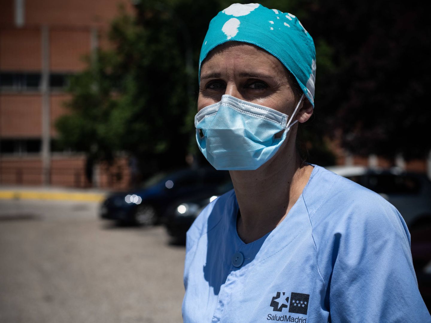Virginia Ruiz tiene 49 años y es enfermera en Urgencias del Hospital Severo Ochoa. (Foto: C. C.)