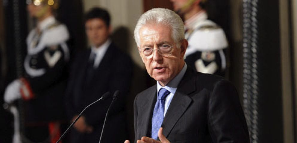 Foto: Mario Monti recibe el encargo de formar un nuevo Gobierno técnico en Italia