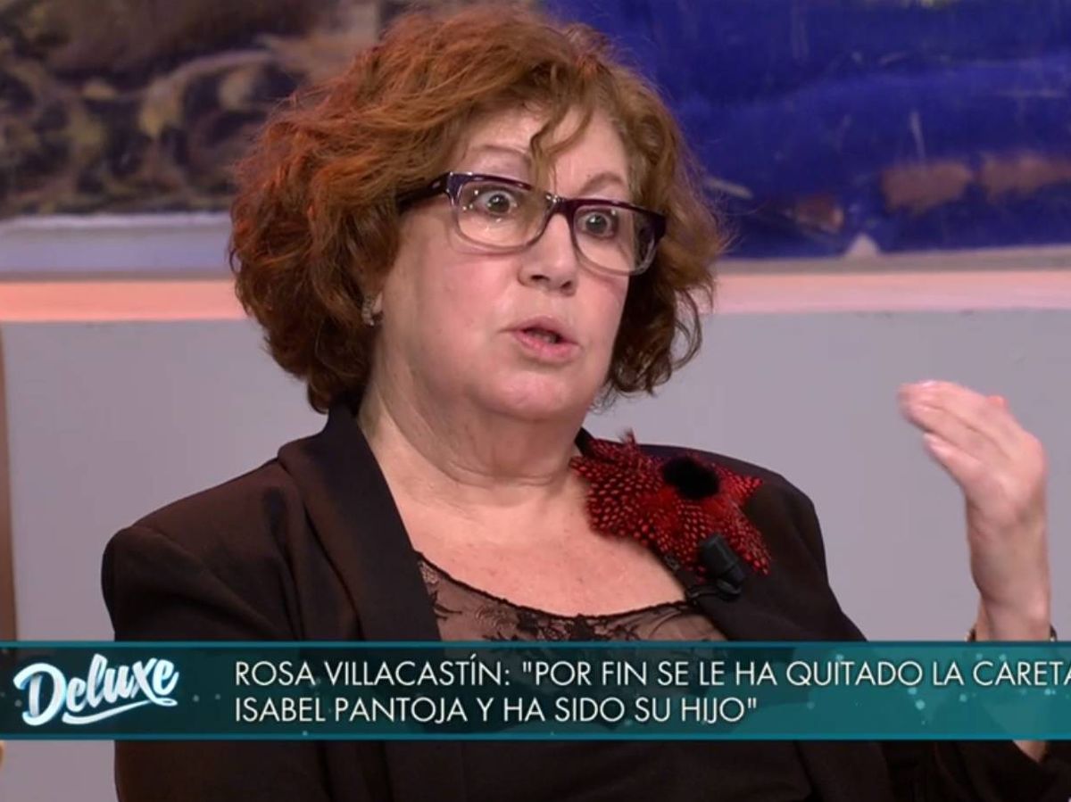 Foto: Rosa Villacastín, en 'Sábado Deluxe'. (Telecinco).