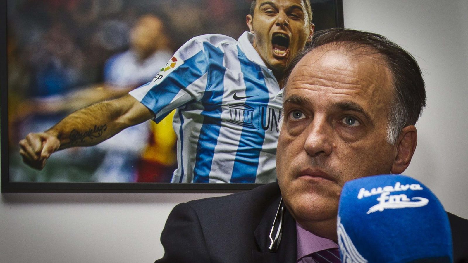 Foto: Javier Tebas, presidente de la Liga de Fútbol Profesional (Efe).
