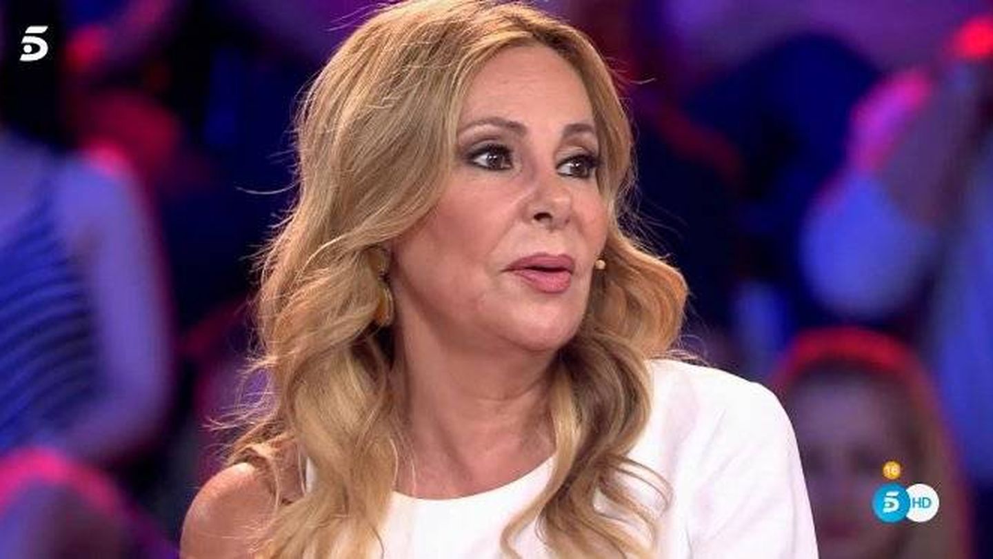 Ana G. Obregón acudió este lunes al programa 'All you need is love... o no' de Telecinco.