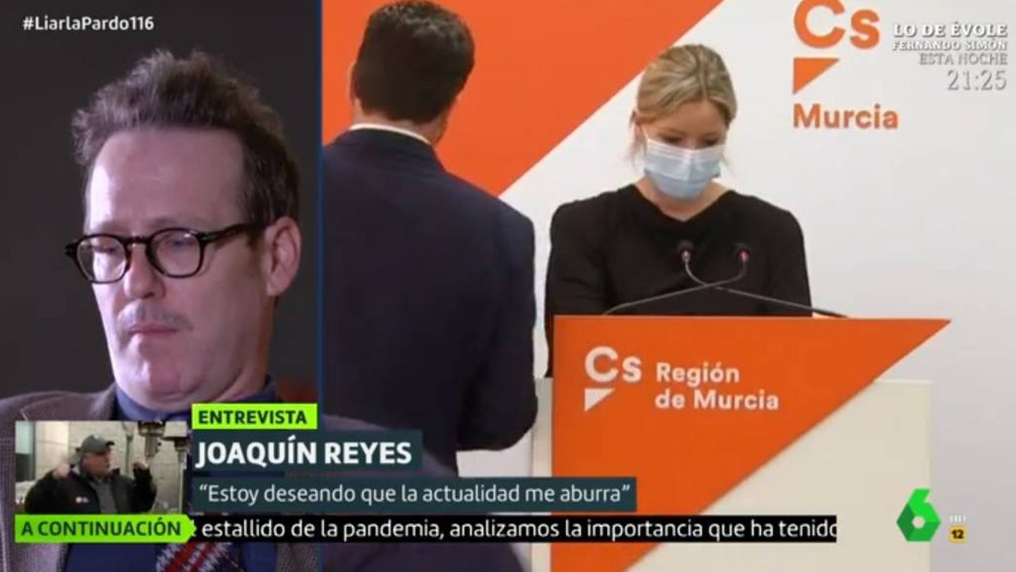 Joaquín Reyes hablando sobre C's. (La Sexta).