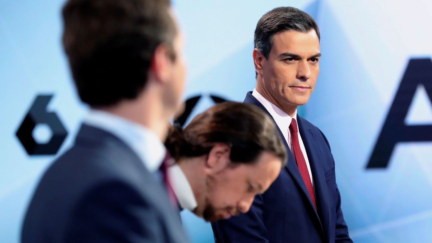 Los candidatos a presidir el Gobierno de España. (EFE)