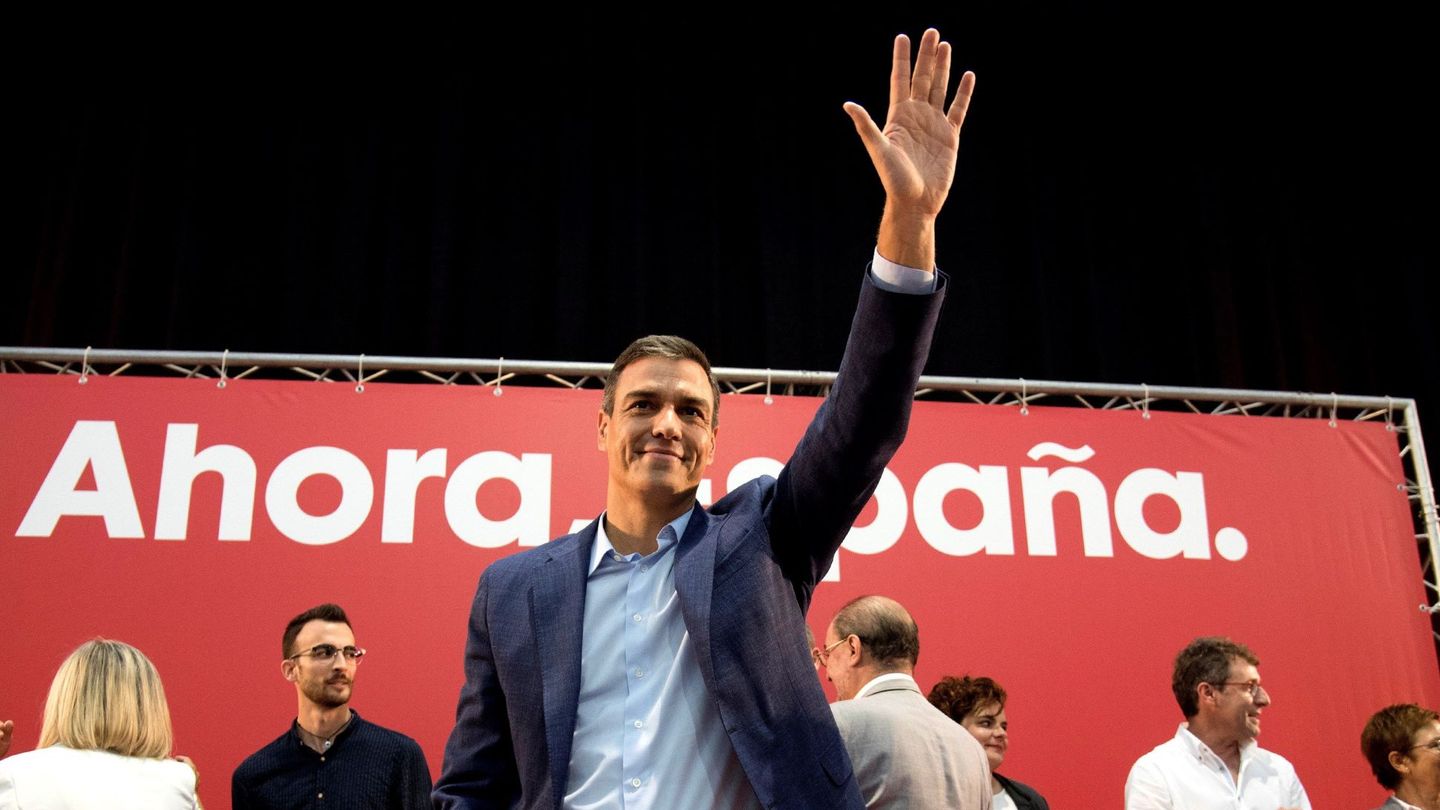 El secretario general del PSOE y presidente del Gobierno en funciones, Pedro Sánchez. (EFE)