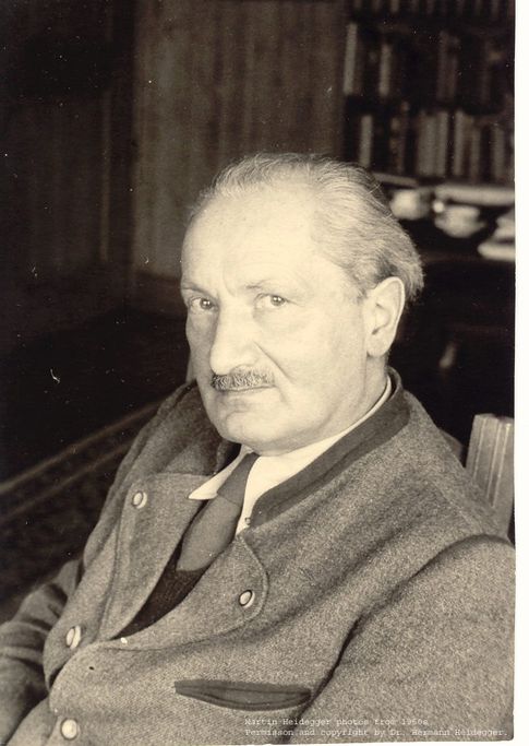Foto: El filósofo alemán Martin Heidegger (CC)