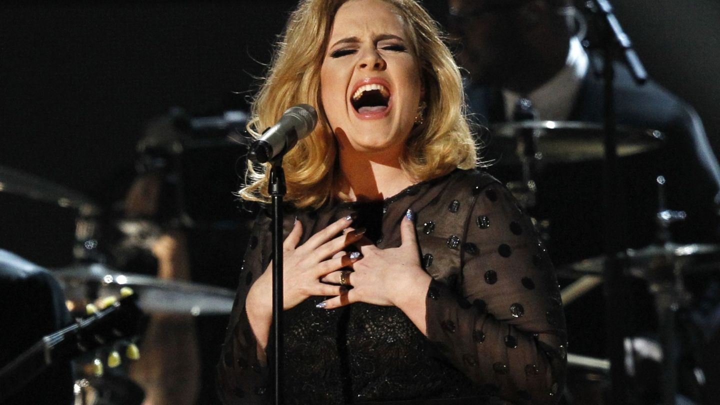 Adele, en febrero de 2012. (Reuters)
