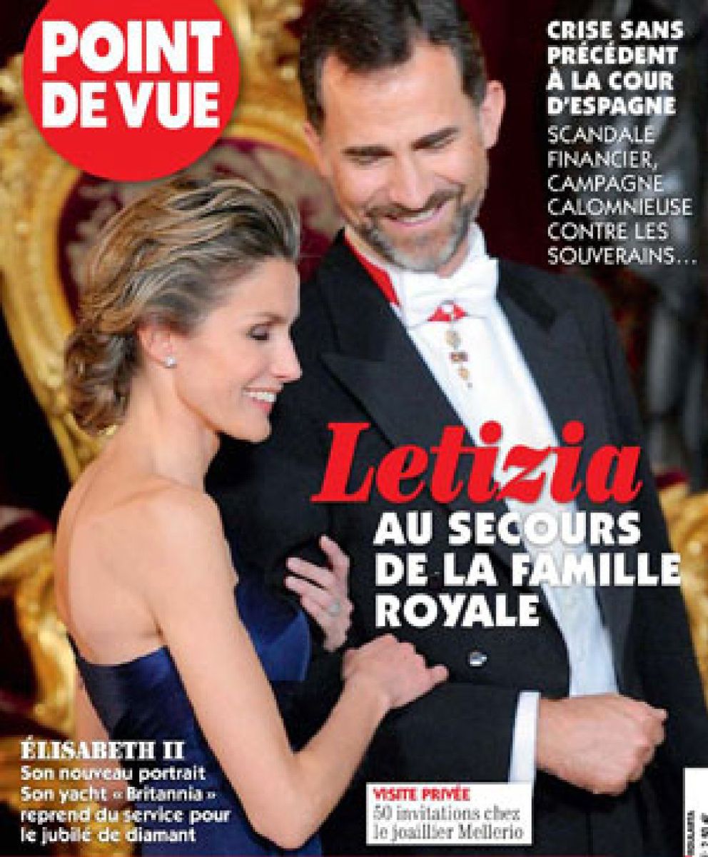 Foto: La princesa Letizia, "al rescate de la Corona española"