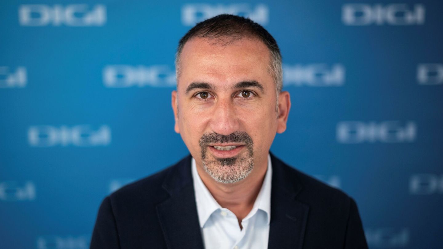 El consejero delegado en España de Digi, operador que ha estado a la cabeza en el último año de las portabilidades móviles, Marius Varzaru. (EFE)