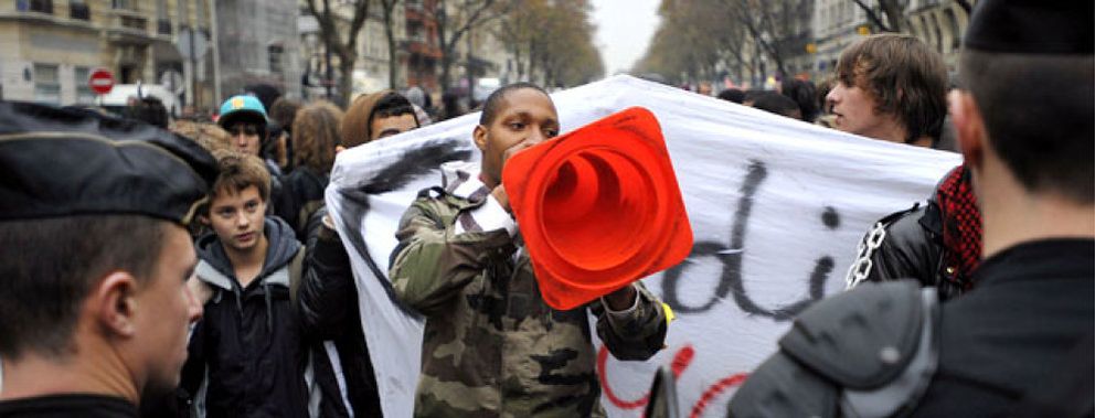 Foto: La policía detiene en París a decenas de estudiantes