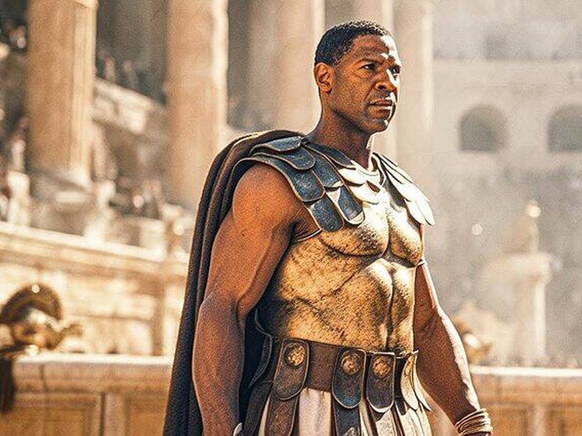 Foto: Imagen de Denzel Washington en la película 'Gladiator 2' (Paramount Pictures)
