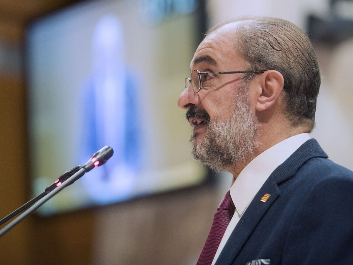 Foto: El presidente de Aragón, Javier Lambán. (EFE/Javier Cebollada)
