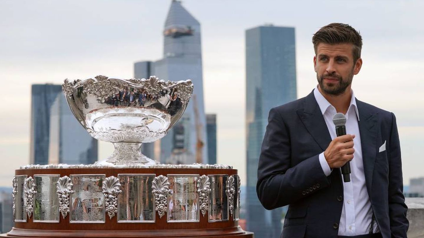 Piqué es el organizador de la Copa Davis y uno de los hombres fuertes del tenis mundial (Reuters)