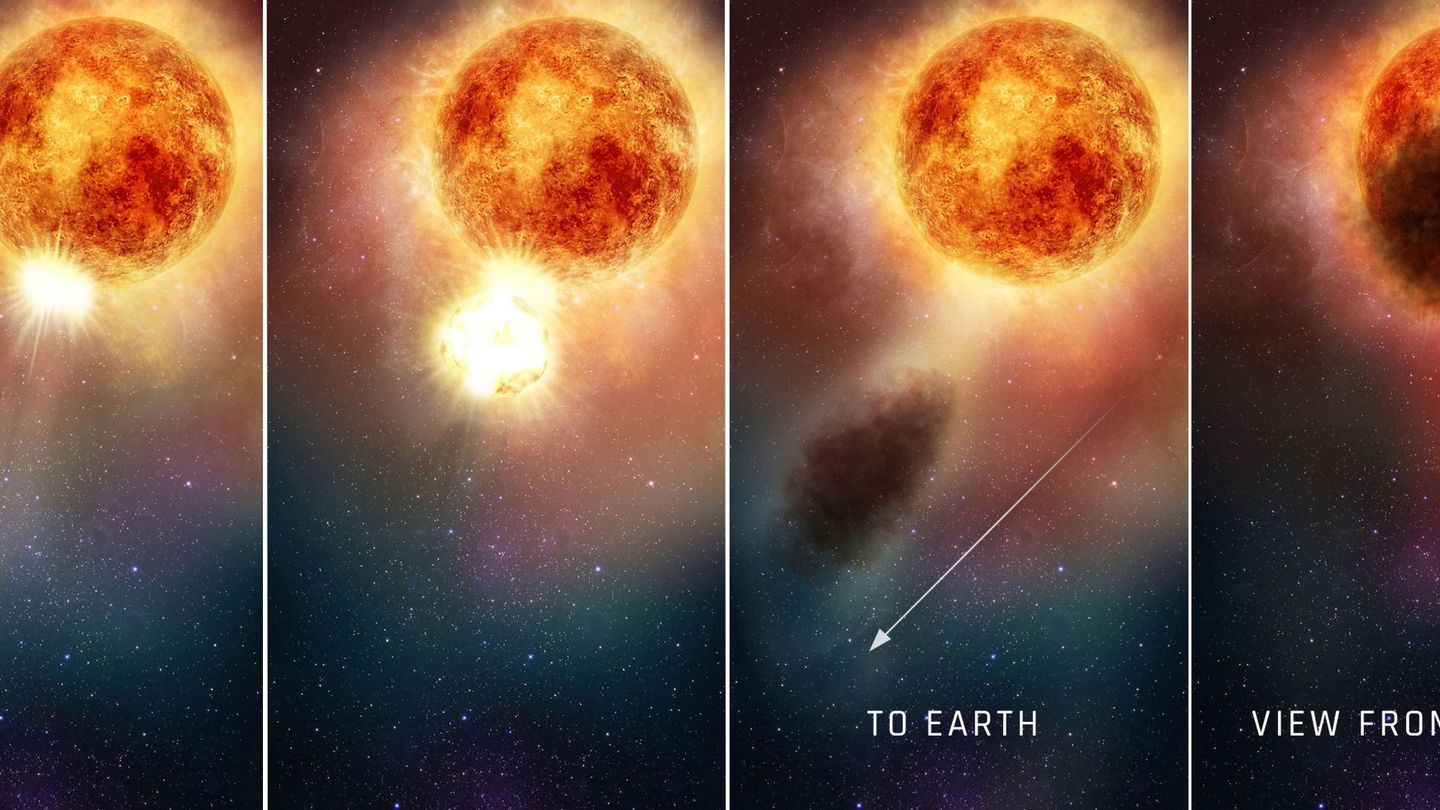 Este fenómeno dejó a la comunidad astronómica 'perpleja' (NASA/ESA/E. Wheatley (STScI))