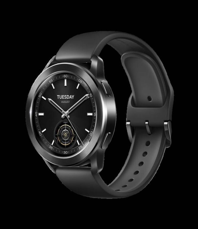 El Xiaomi Watch S3 en negro (Xiaomi)
