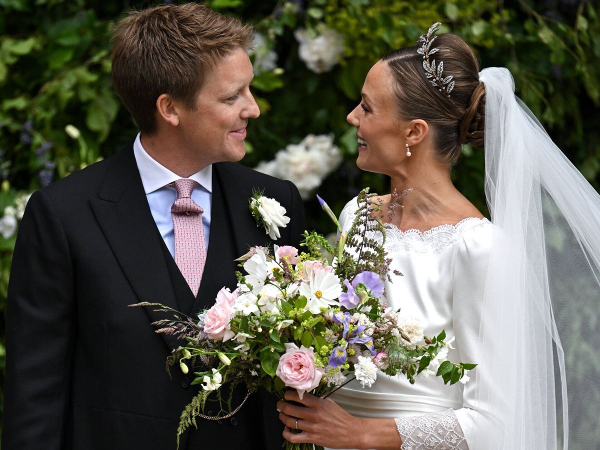 Foto: El duque de Westminster y Olivia Henson, recién casados. (Gtres)