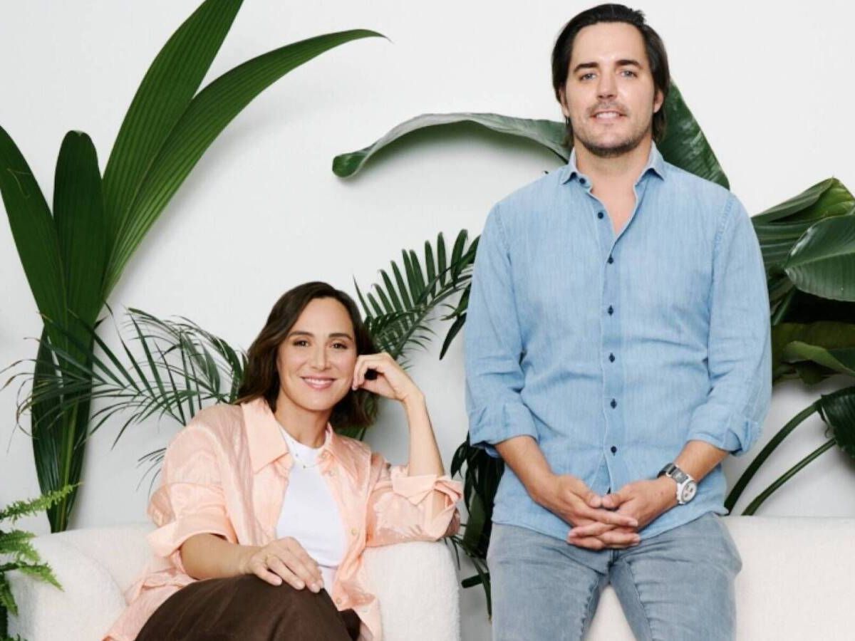 Foto: Tamara Falcó y Hugo Arévalo, en una imagen de un negocio conjunto. (Instagram/@tamara_falco)
