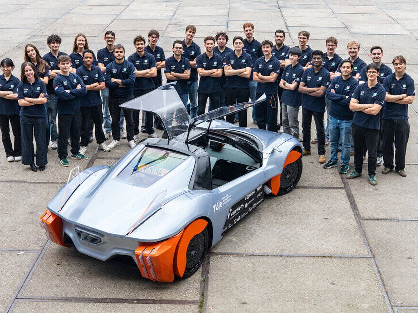 El reto de cada año de los estudiantes es plantear preguntas incómodas a la industria del automóvil. (Sarp Gürel/TU/ecomotive)