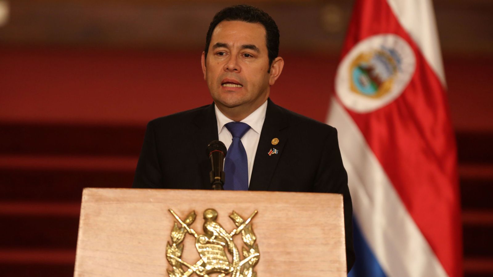 Foto: El presidente de Guatemala, Jimmy Morales (EFE)