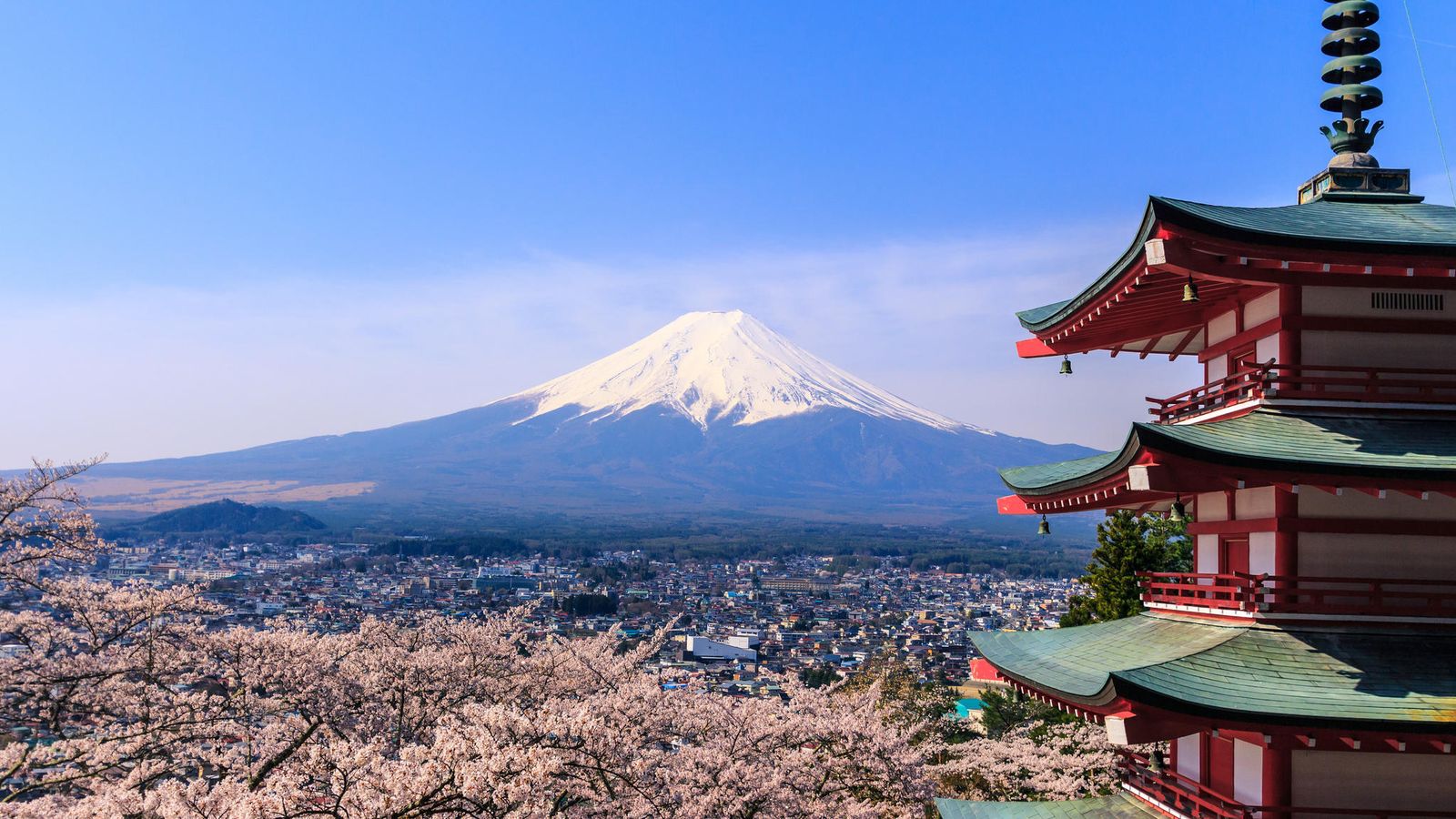 Foto: Vista del monte Fuji desde el pueblo de Arakura Sengen. (Reginald Pentinio/CC)