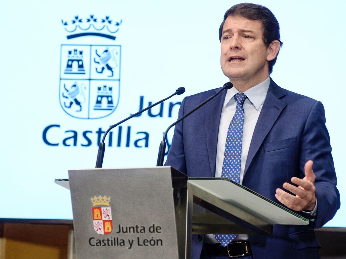 Foto: El presidente de la Junta de Castilla y León, Alfonso Fernández Mañueco. (EFE/Nacho Gallego)