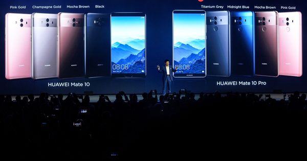 Foto: Huawei lanza el mate 10 pro (Foto: EFE)