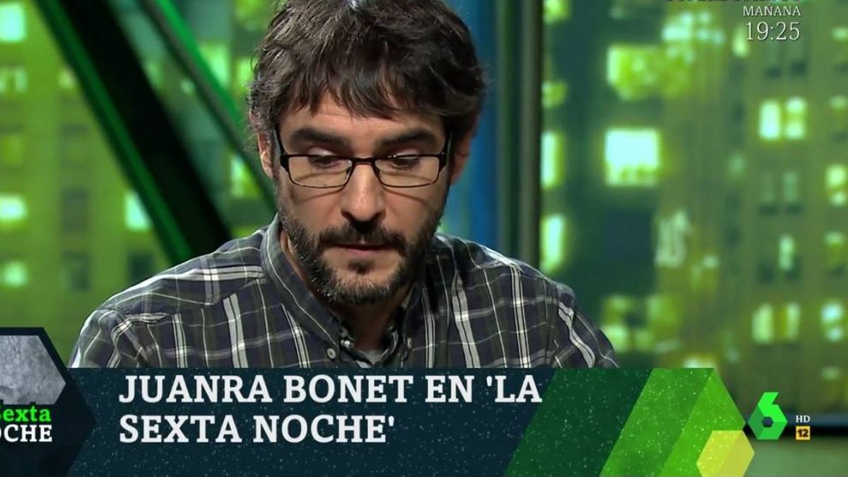 'La Sexta noche' | Juanra Bonet ('¡Boom!'), abatido al recordar la muerte de José Pinto