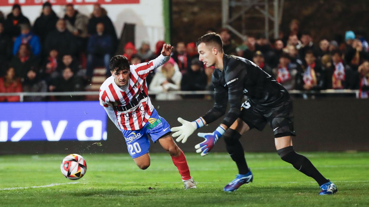 Iñaki Peña no pudo evitar el gol local. (EFE/Javier Cebollada)