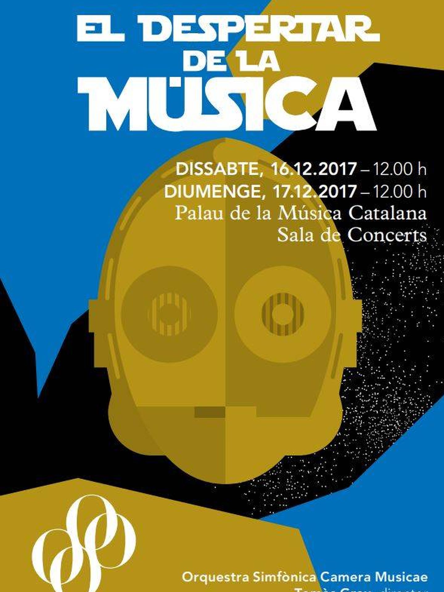 Programa de 'El despertar de la música' en el Palau de Barcelona
