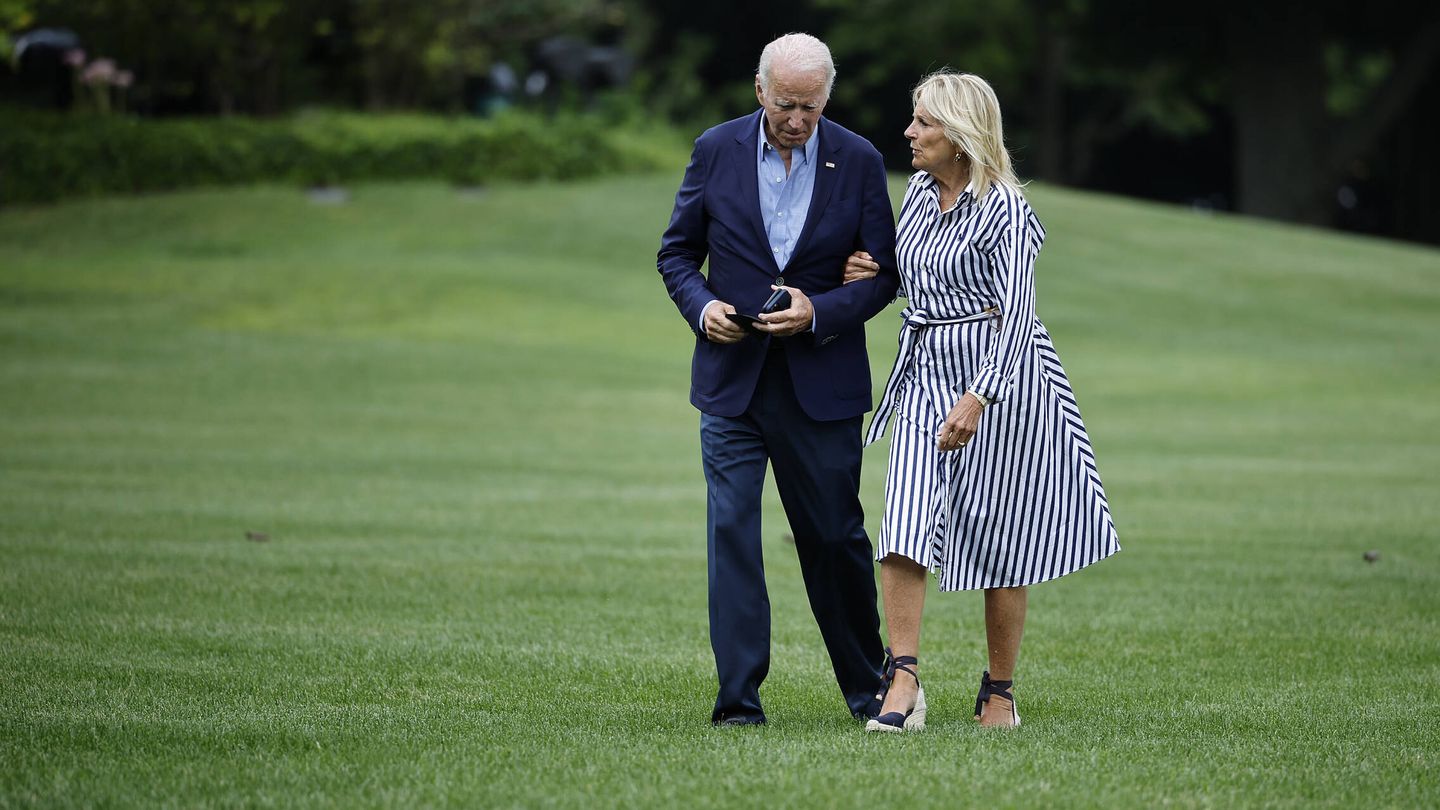 Joe y Jill Biden. (Getty/Chip Somodevilla)