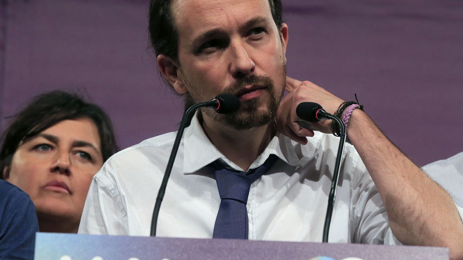 Foto: El líder de Unidos Podemos, Pablo Iglesias (EFE)