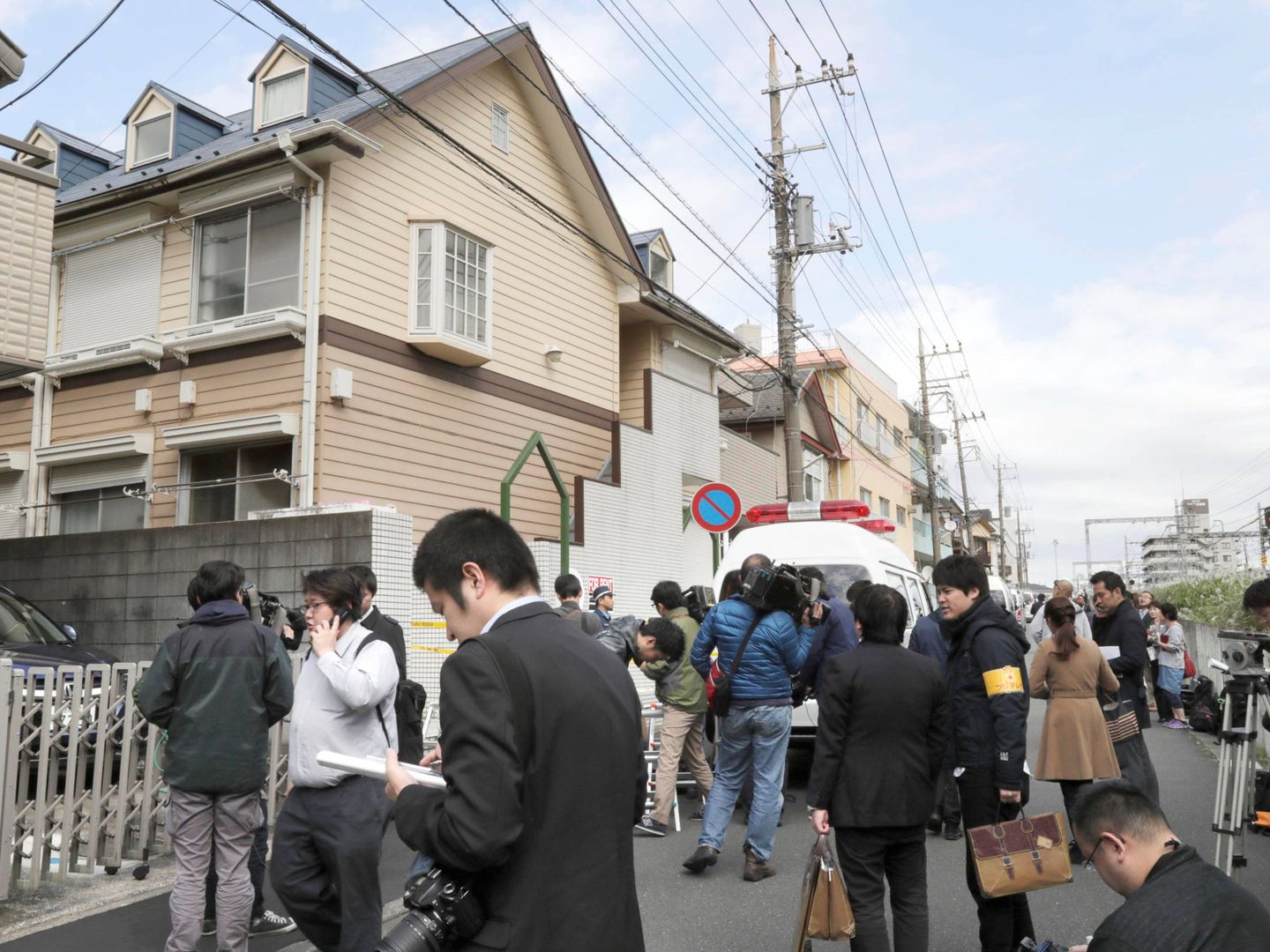 El típico hallazgo de nueve cadáveres en una casa de Kanagawa. (Reuters/Kyodo)