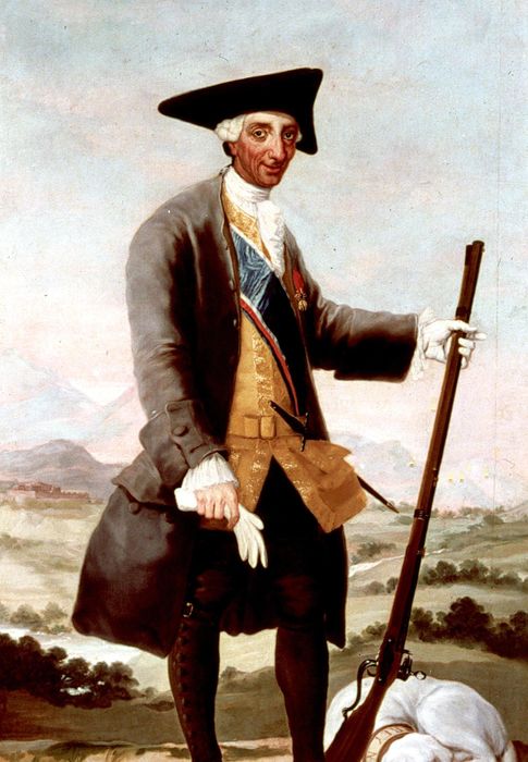 Foto: Carlos III retratado por Francisco de Goya. 