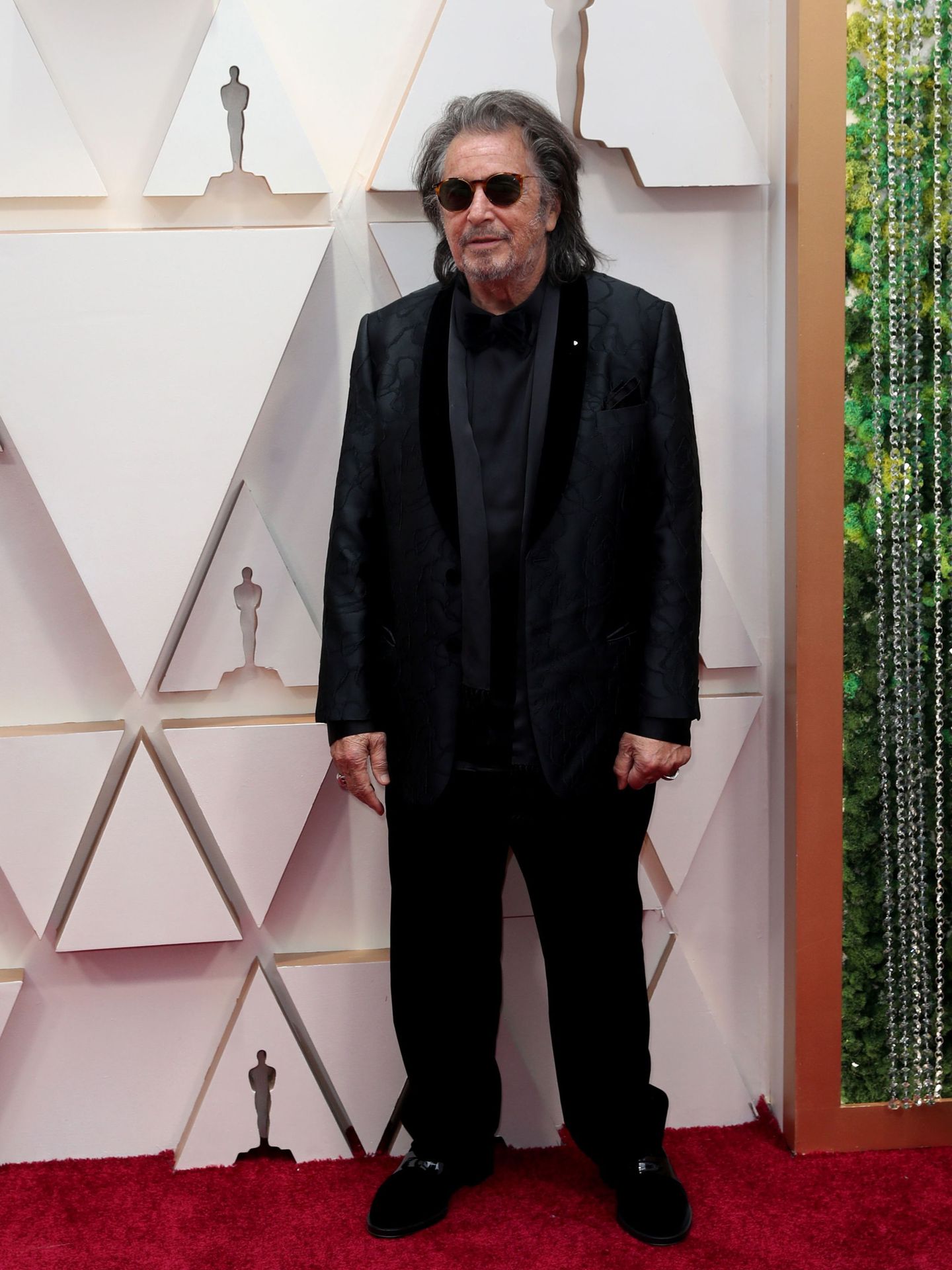 Al Pacino, en la alfombra roja de los Oscar en 2020. (EFE/EPA/David Swanson)